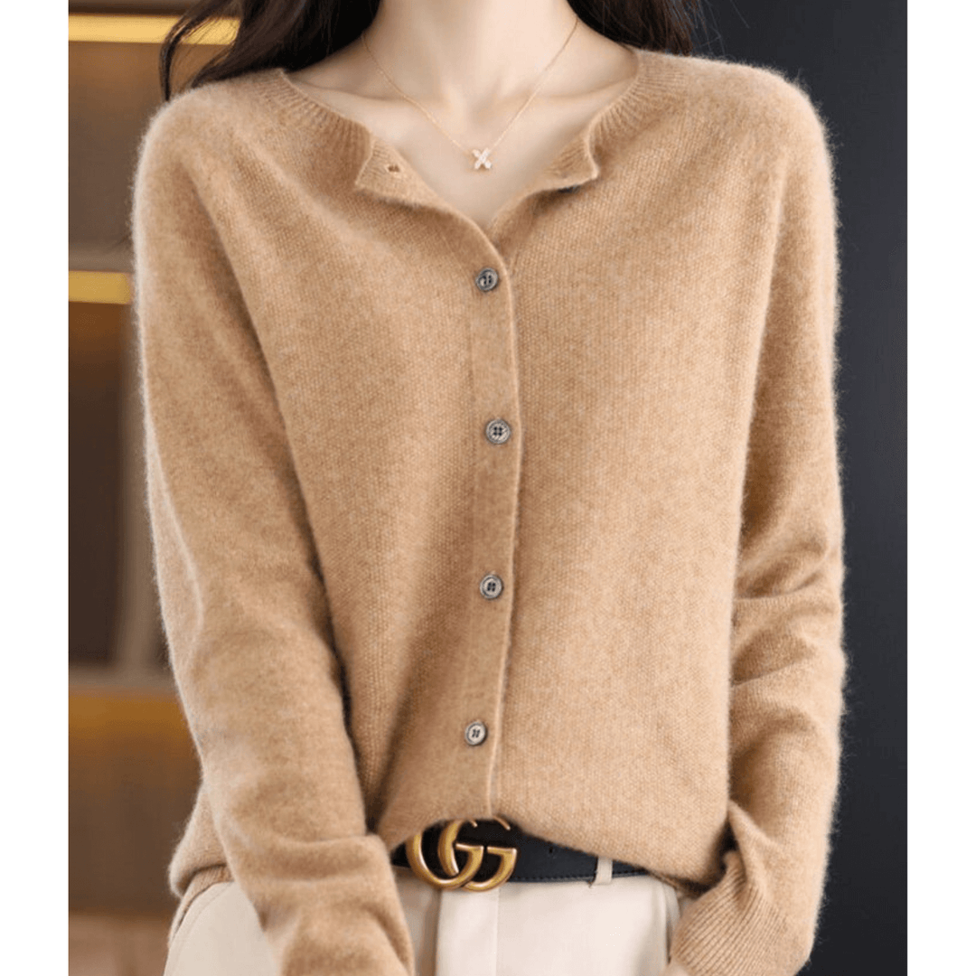 Women's Cardigan with V-Neck