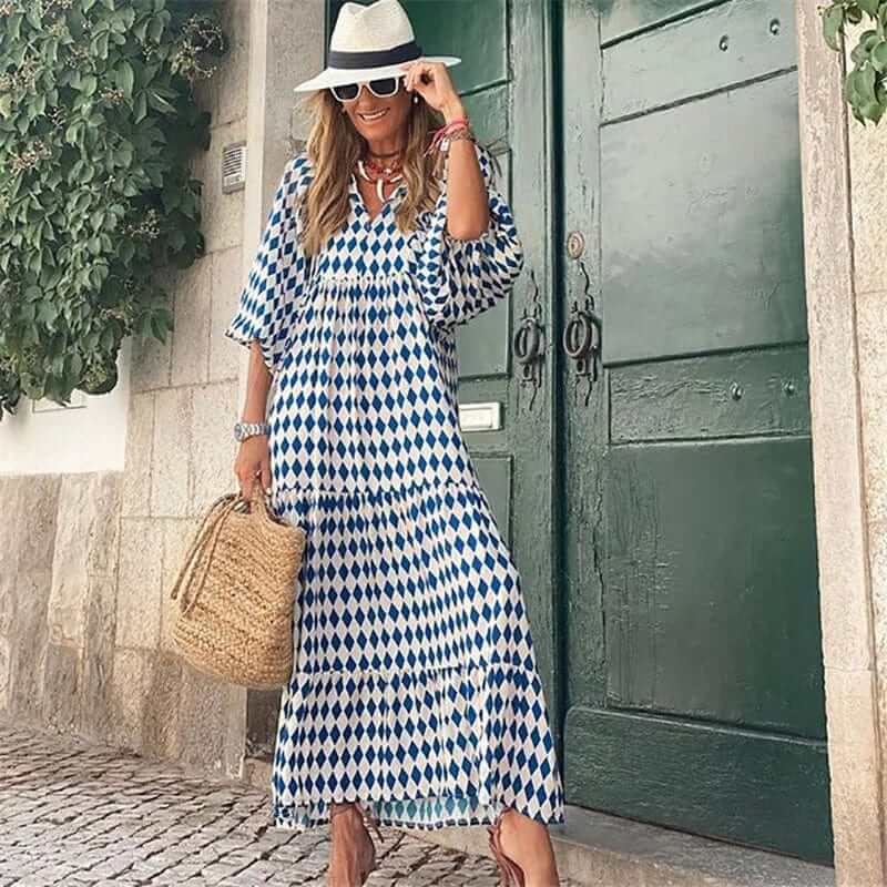 Boho Maxi Dress - Flowing Dress