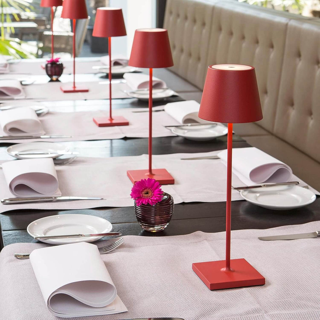 Dimmable Touch LED Table Lamp 38cm - Rechargeable