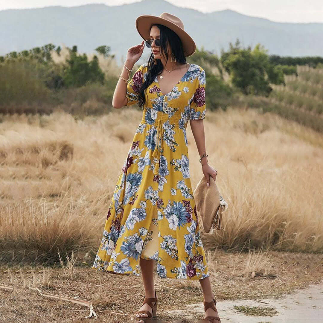 Floral Maxi Dress - Summer Dress
