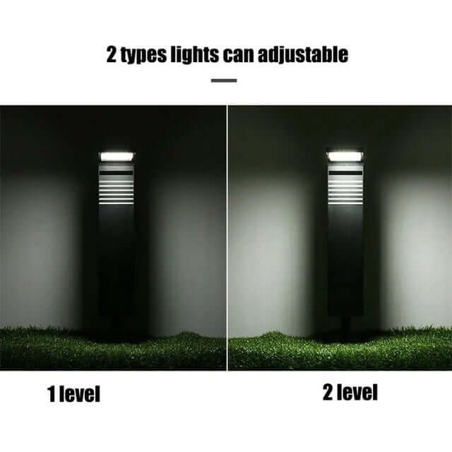 Solar Garden Light, Outdoor LED Lamp, 4W, Warm White