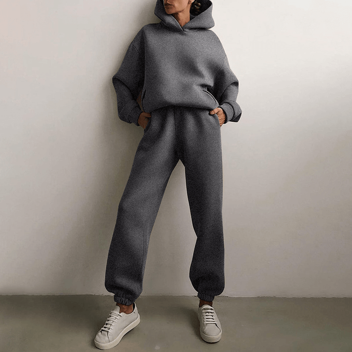 Women's Casual Hooded Tracksuit