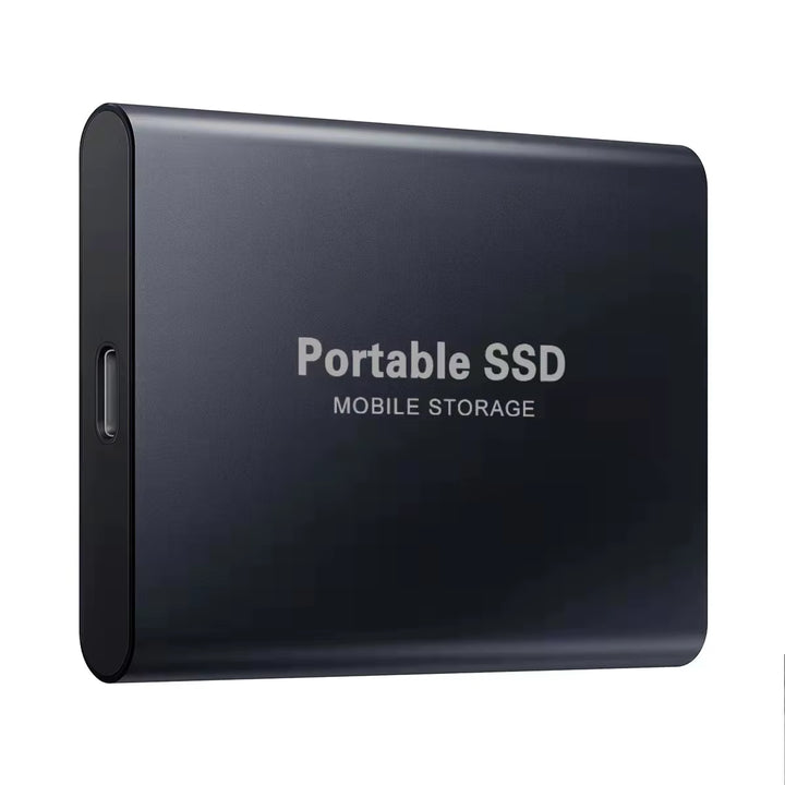 64GB Portable SSD External Hard Drive - Ultra-Fast Aluminum