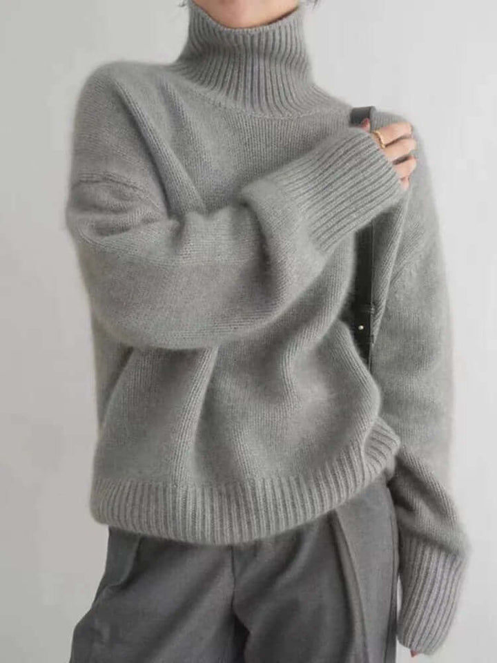 Knit Turtleneck Sweater