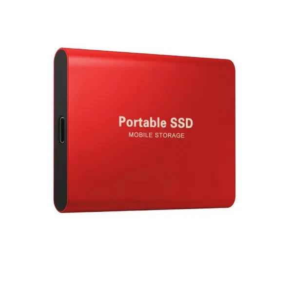 64GB Portable SSD External Hard Drive - Ultra-Fast Aluminum