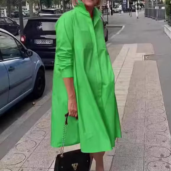 Stretch Fit Polo Dress