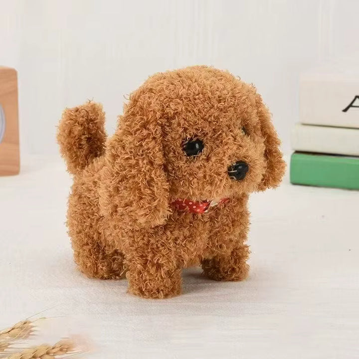 Kids' Interactive Robot Dog Toy - Realistic Walking Plush Puppy