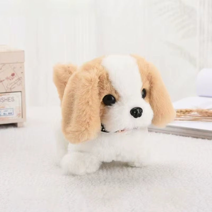 Kids' Interactive Robot Dog Toy - Realistic Walking Plush Puppy