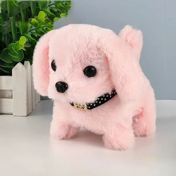 Kids' Interactive Robot Dog Toy - Realistic Walking Plush Puppy