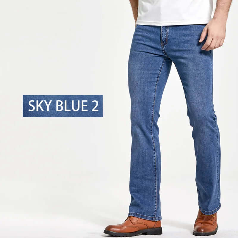 Men's Bootcut Stretch Denim Jeans