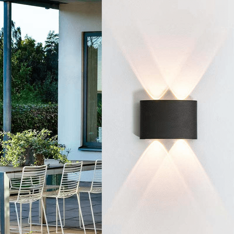 Modern LED Wall Sconce Light - Indoor/Outdoor