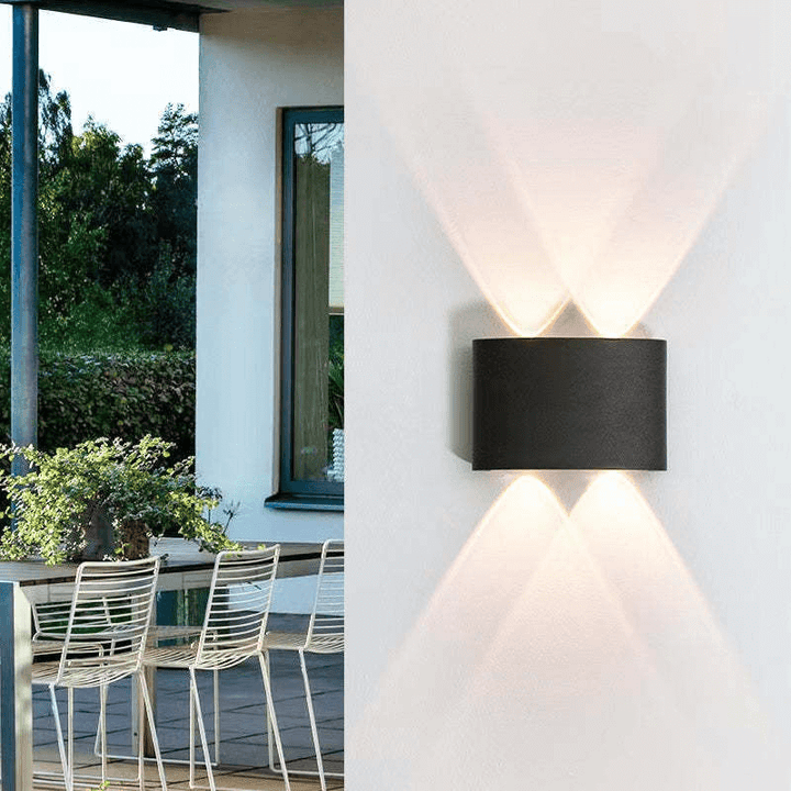 Modern LED Wall Sconce Light - Indoor/Outdoor