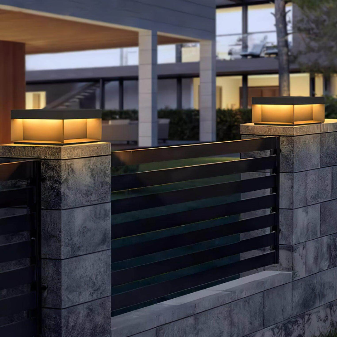 Solar Outdoor Post Light - Weatherproof IP65