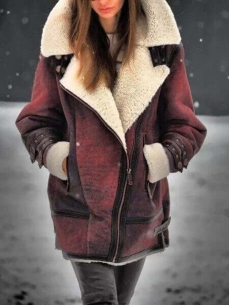 Women's Casual Elegant Mid-Length Jacket