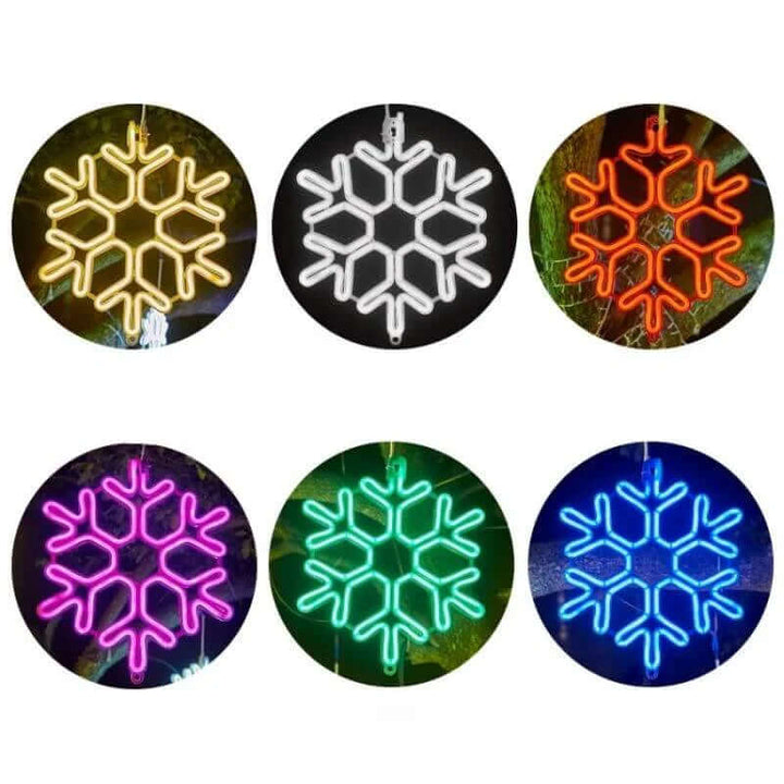 30cm LED Waterproof Snowflake Christmas Light