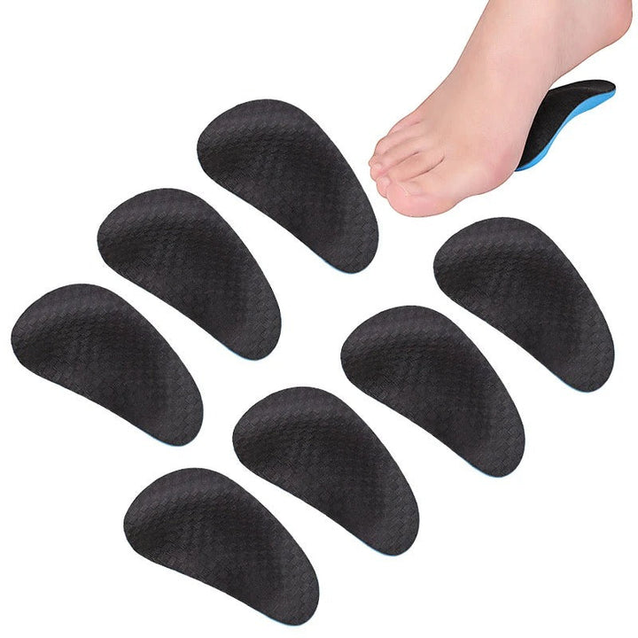 SoleEase Men's High Arch Support Insoles for Comfort Relief