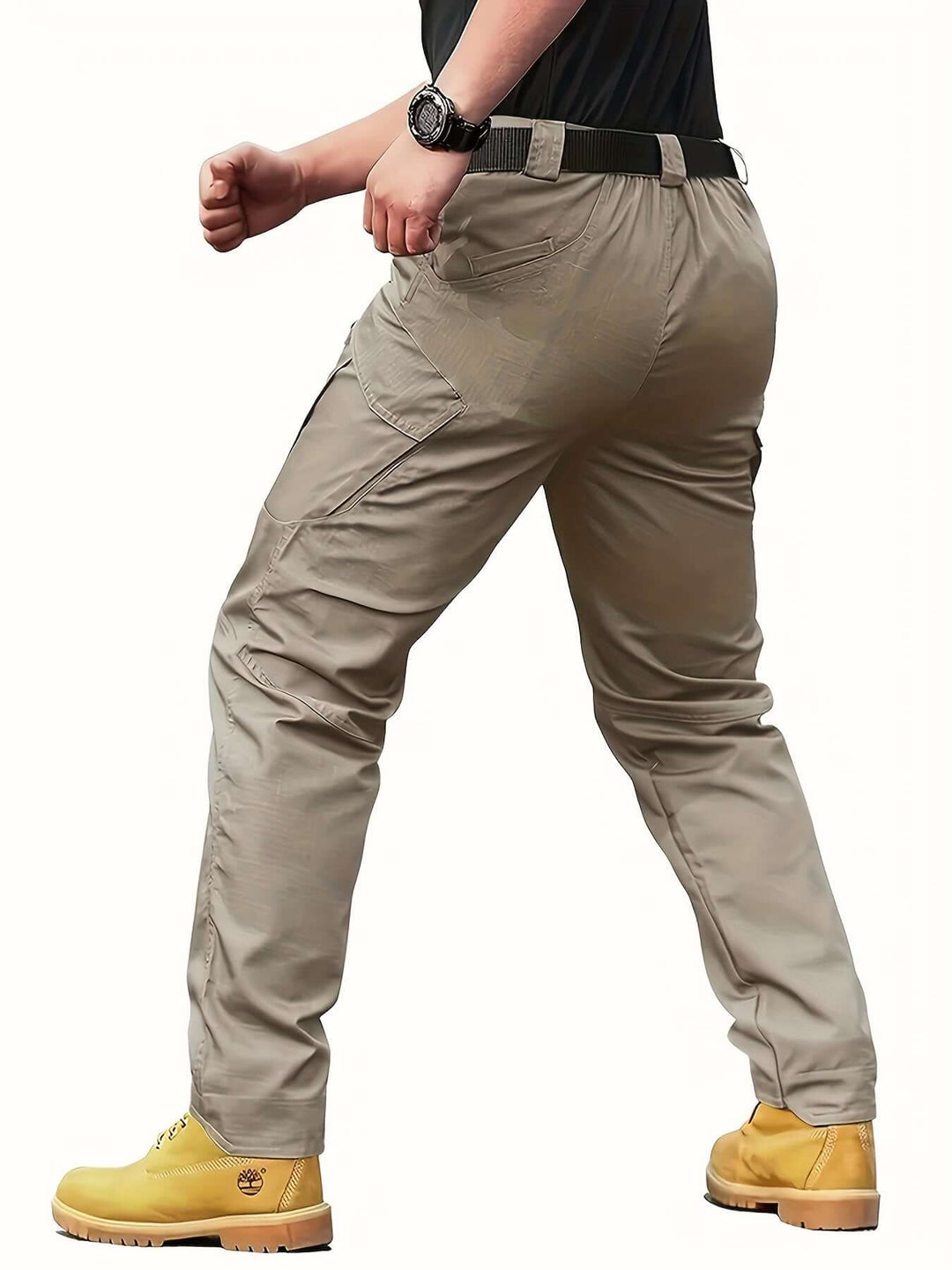Men's Tactical Cargo Pants with Multiple Pockets