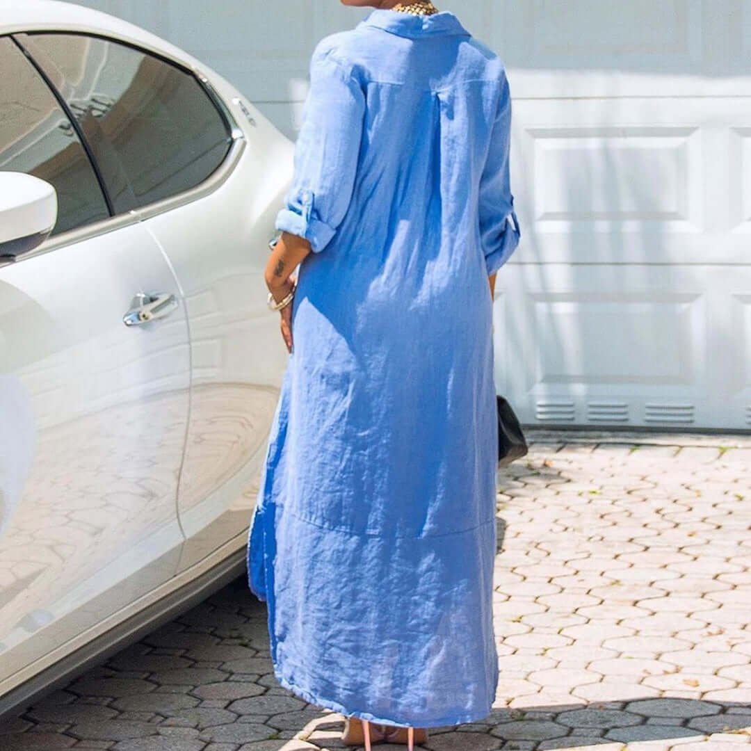 Maxi Dress with Long Sleeves