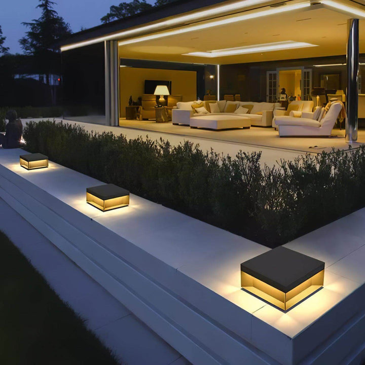Solar Outdoor Post Light - Weatherproof IP65