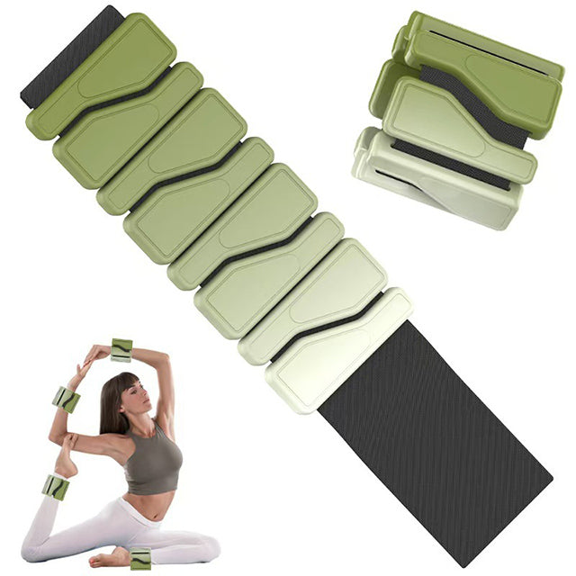 "Adjustable silicone wrist and ankle weights for women, sleek and stylish design, wearable as fitness bracelets."