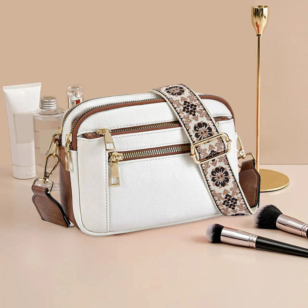 Stylish adjustable purse strap for women's bags. Comfortable replacement shoulder strap accessory.