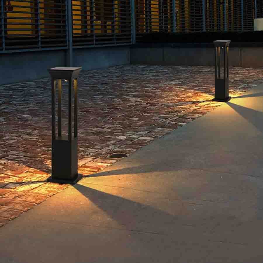 Solar Pathway Light Outdoor Garden LED Lamp 60cm Warm White