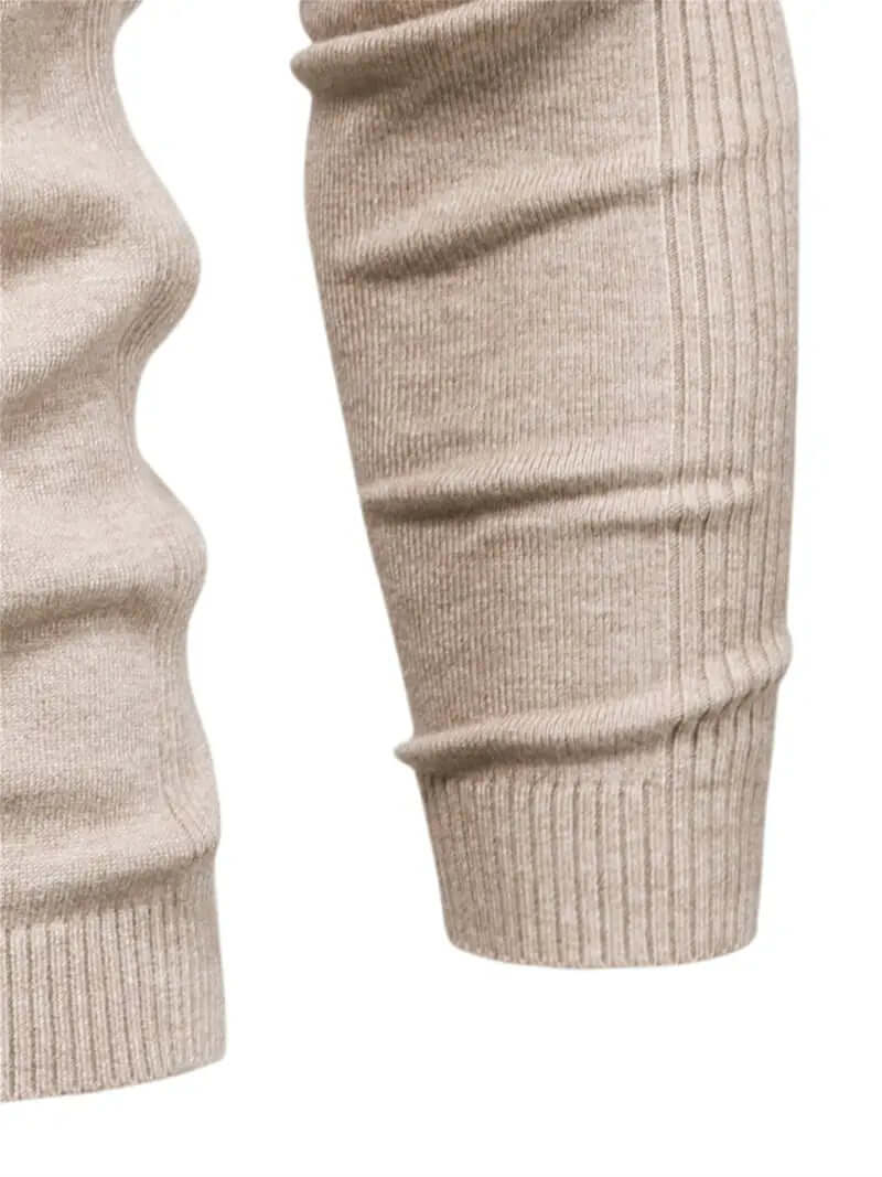 Men's Turtleneck Jumper - Warm Winter Pullover