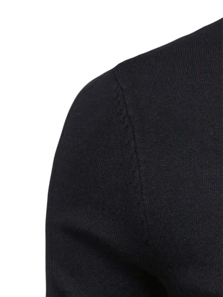 Men's Turtleneck Jumper - Warm Winter Pullover