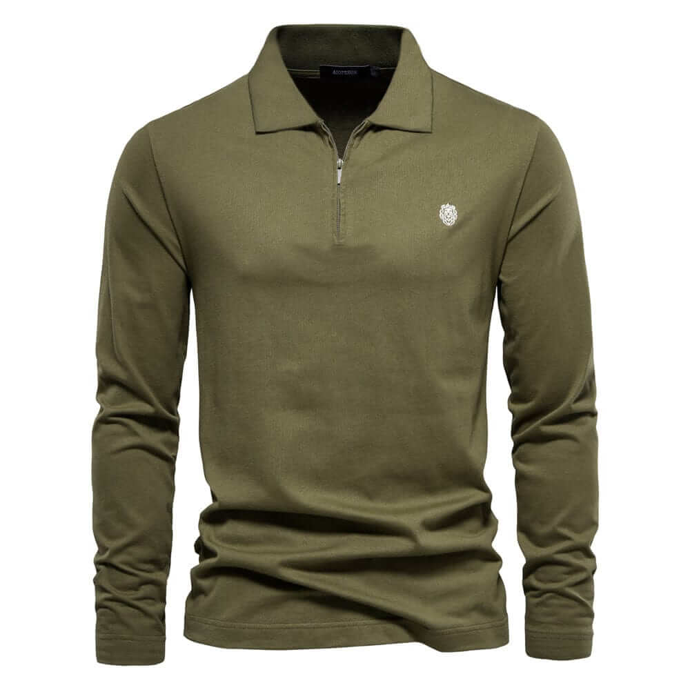 Men's Long Sleeve Polo Shirt
