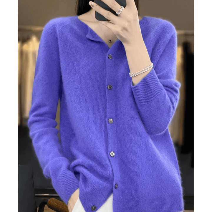 Women's Cardigan with V-Neck