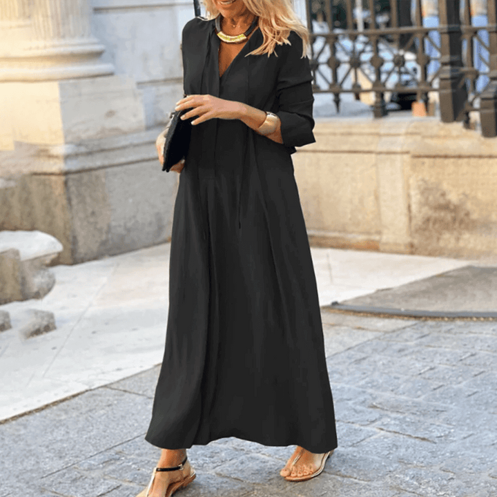 Flowing Maxi Dress - Summer Casual