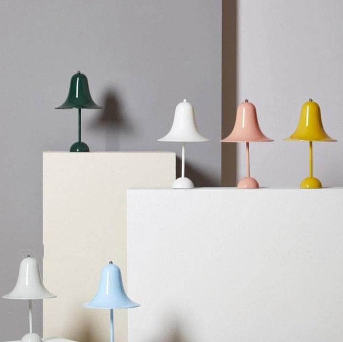 Cordless Table Lamp with Classic Cap Design