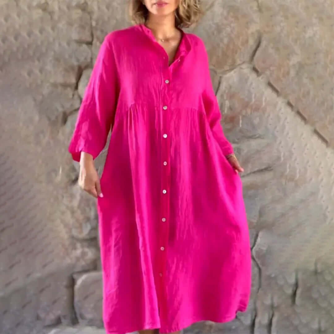 Maxi Dress with Long Sleeves