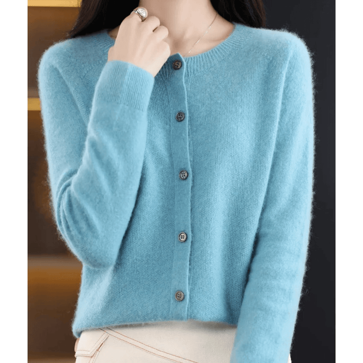 Women's Cardigan with V-Neck