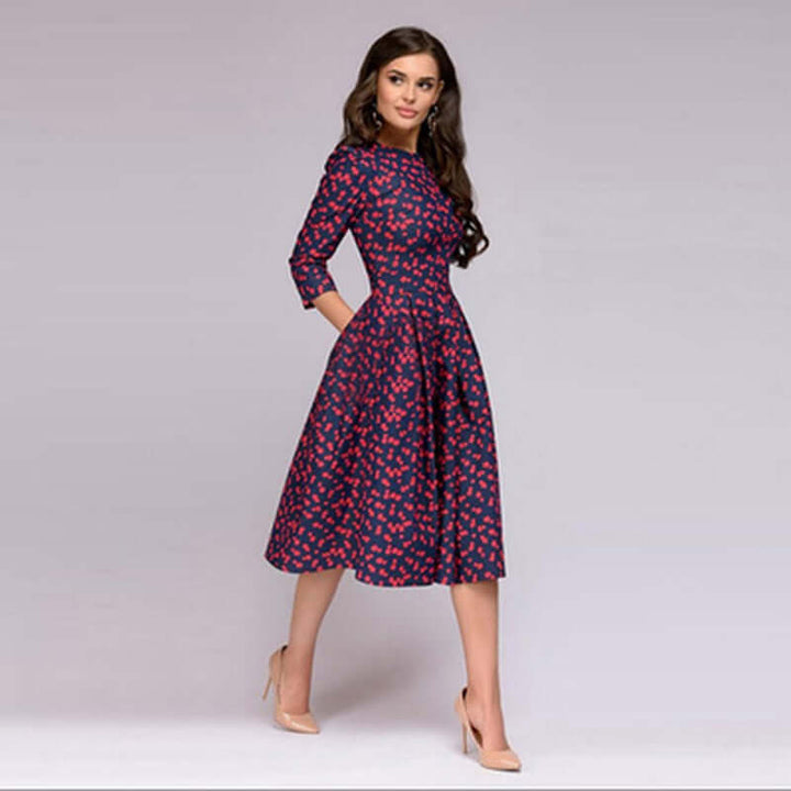 Women's Casual Midi Dress