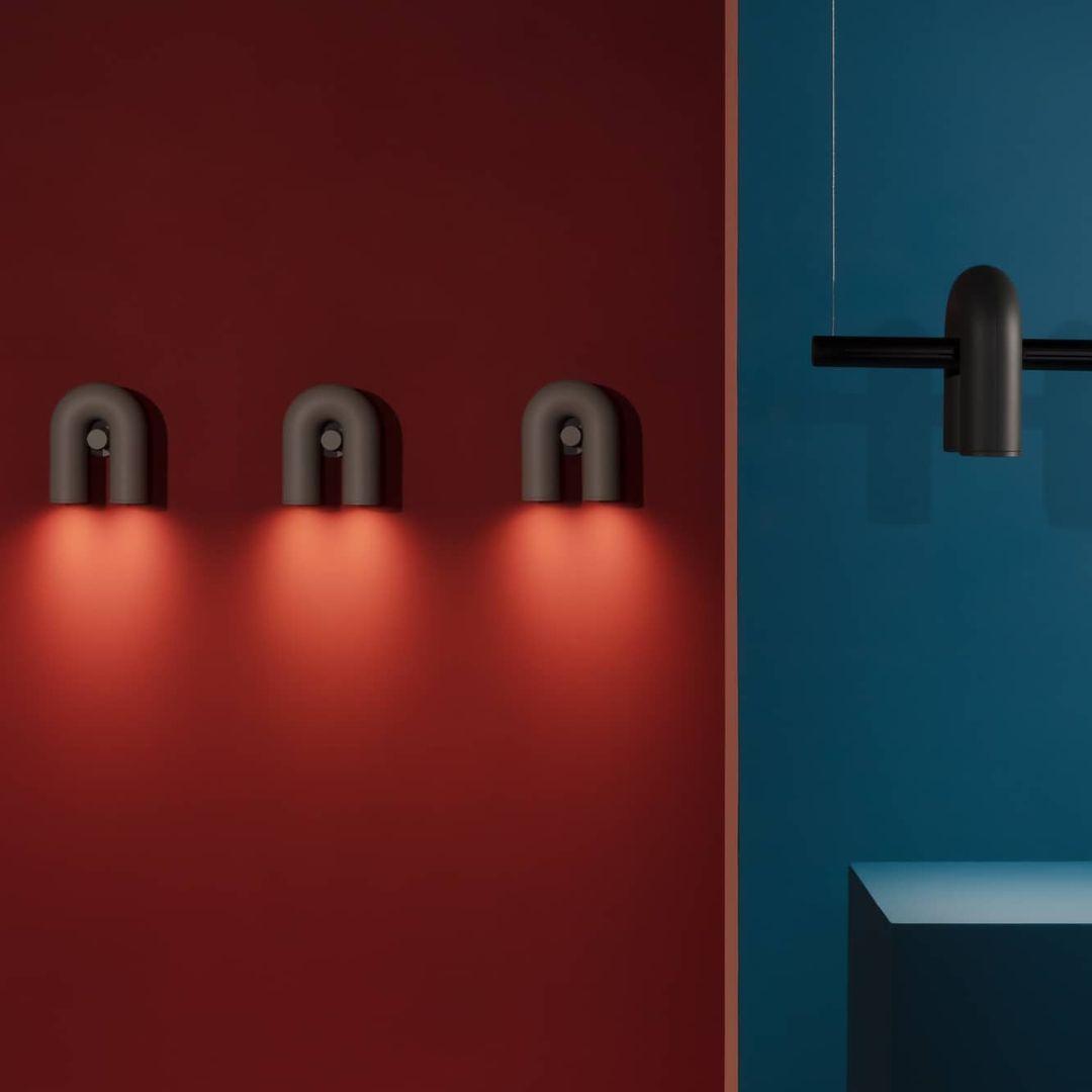 Adjustable U-Shaped Wall Lamp
