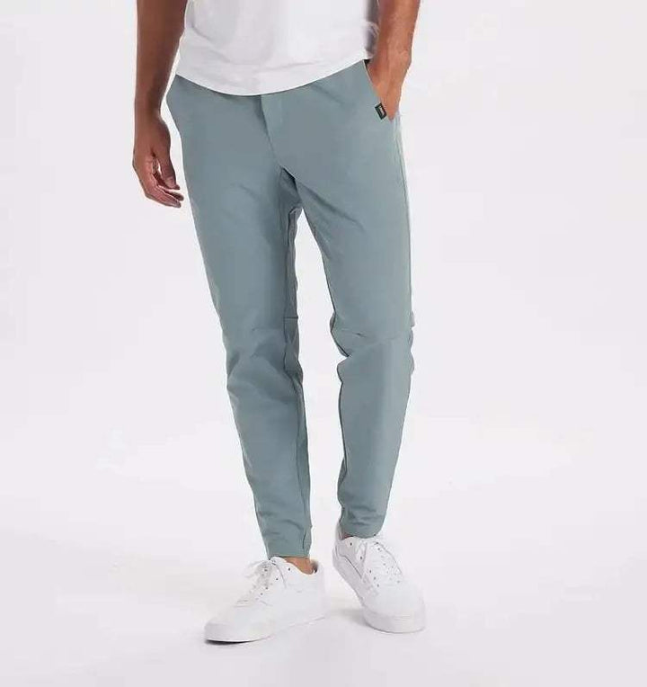 Men's Slim Fit Joggers with Elastic Cuffs