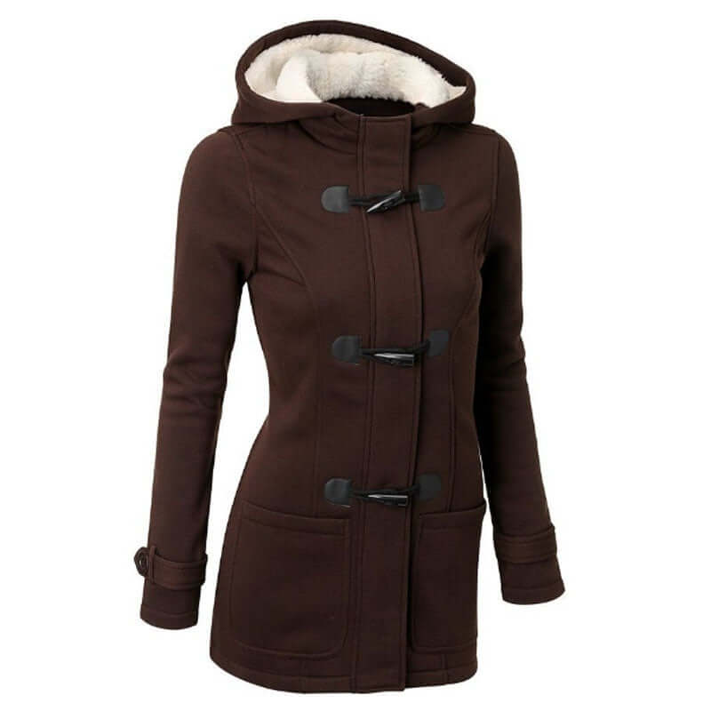 Women's Cozy Fleece Hooded Jacket