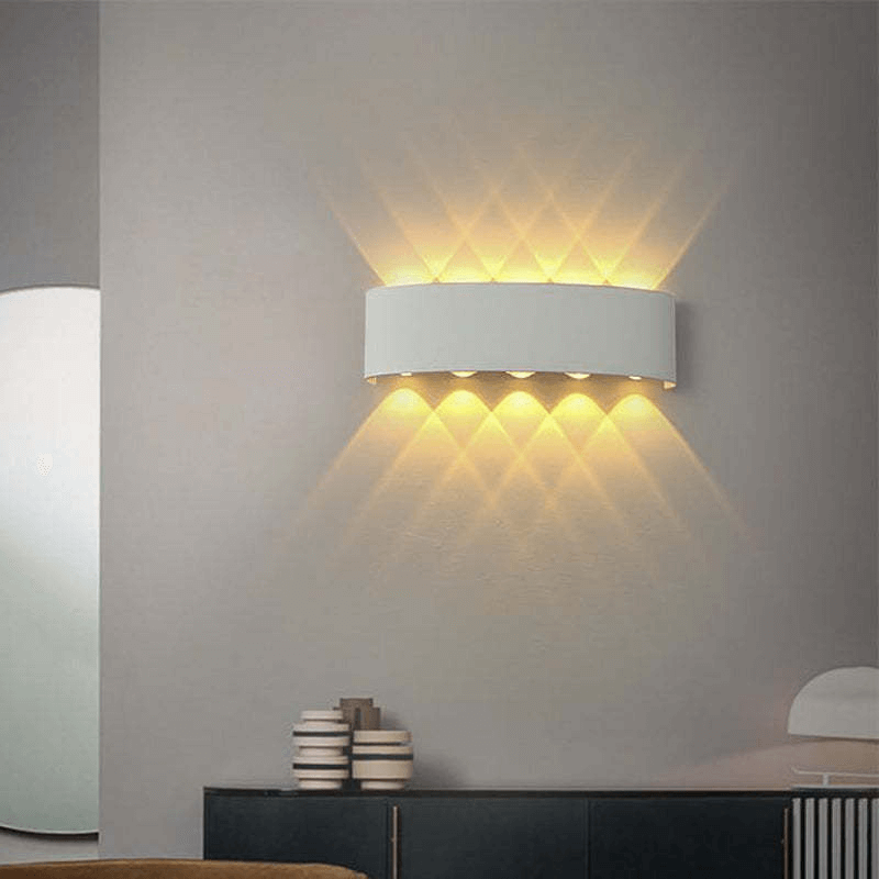Modern LED Wall Sconce Light - Indoor/Outdoor