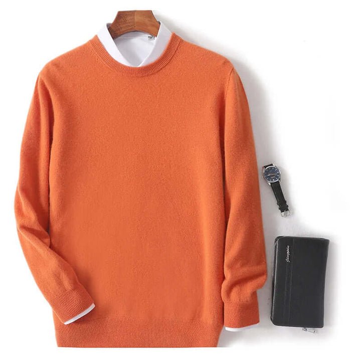 Men's Soft Knit Crew Neck Sweater
