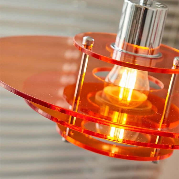 Modern Acrylic UFO Pendant Light