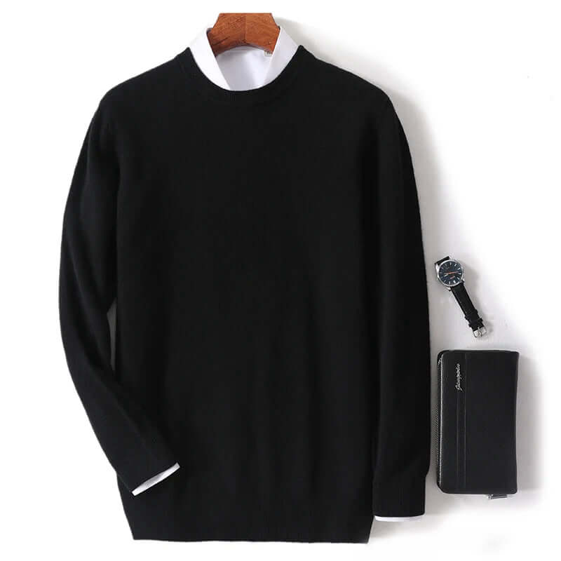 Men's Soft Knit Crew Neck Sweater