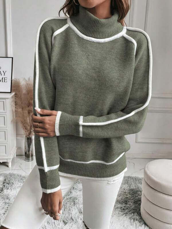 Warm Lined Sweater for Women
