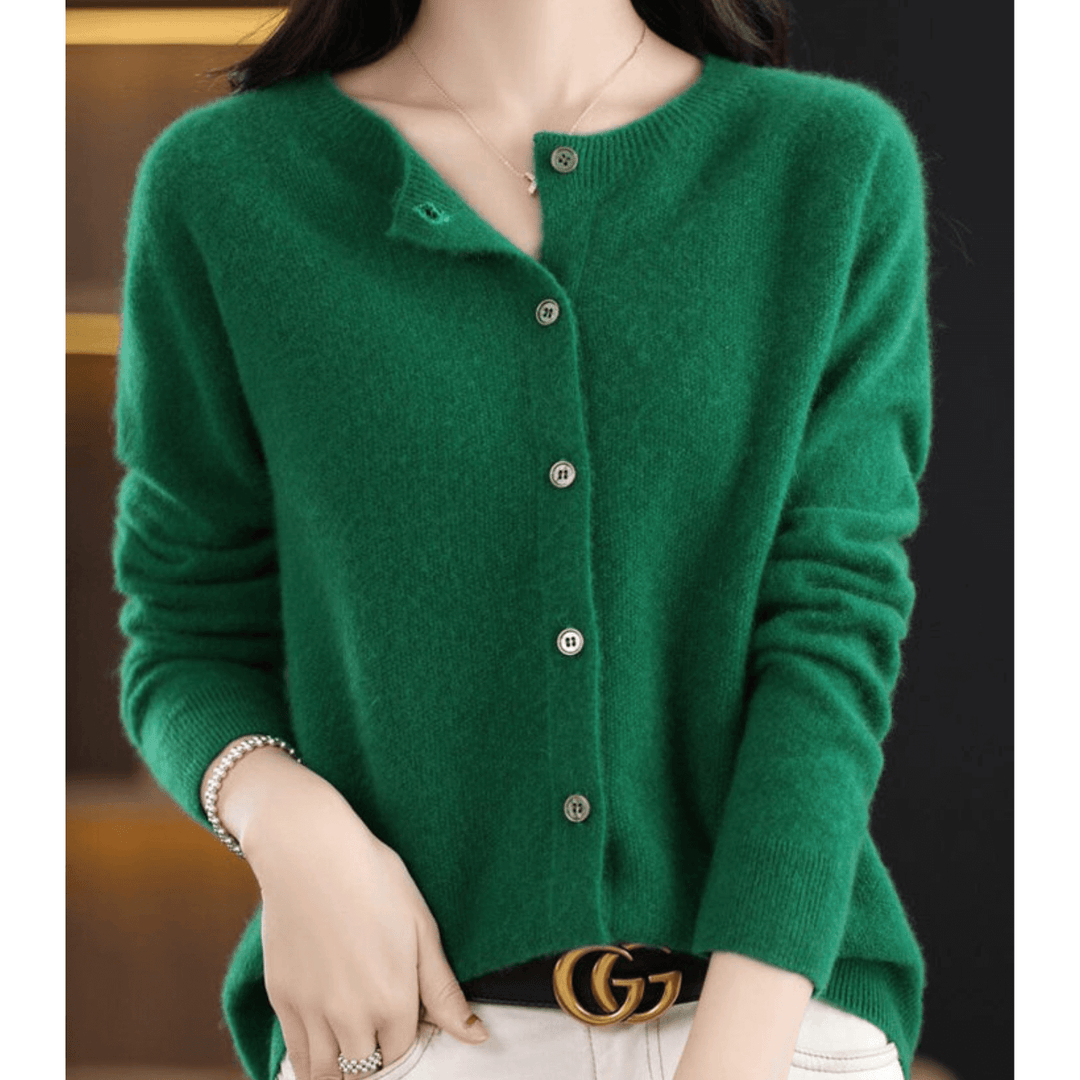 Women's Cardigan with V-Neck