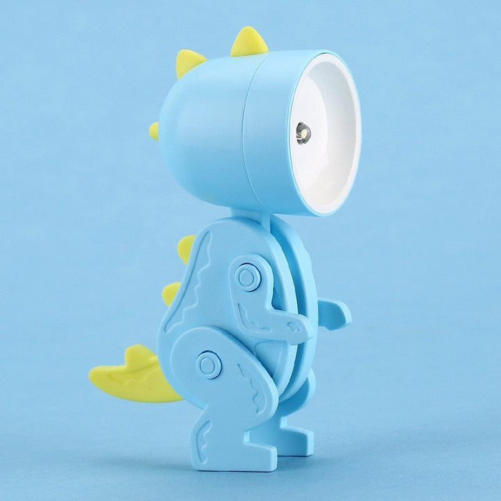 Charming dinosaur night light for children's bedrooms, a cute and functional decor piece.