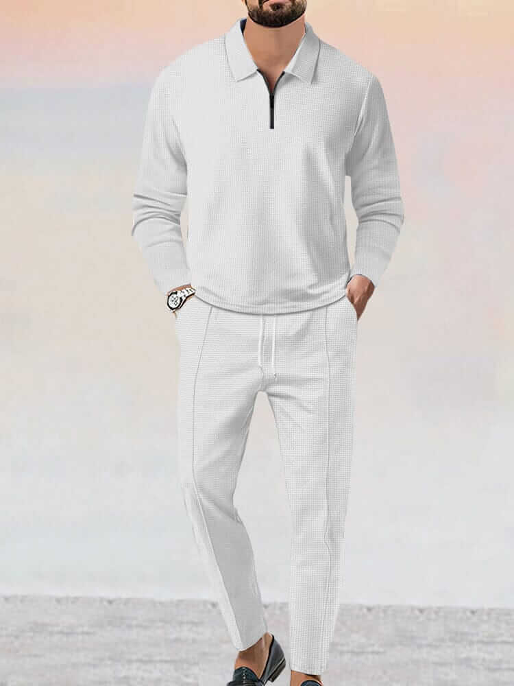 Men's Waffle Two-Piece Set
