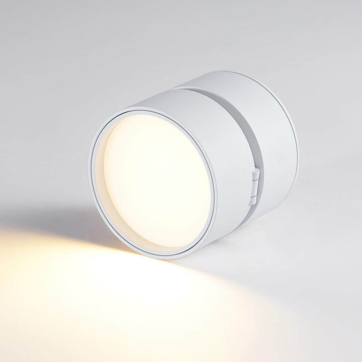Adjustable LED Ceiling Spotlight Fixture, Warm White, 10cm