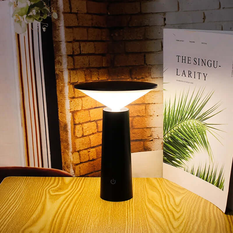 Wireless LED Table Lamp with Remote