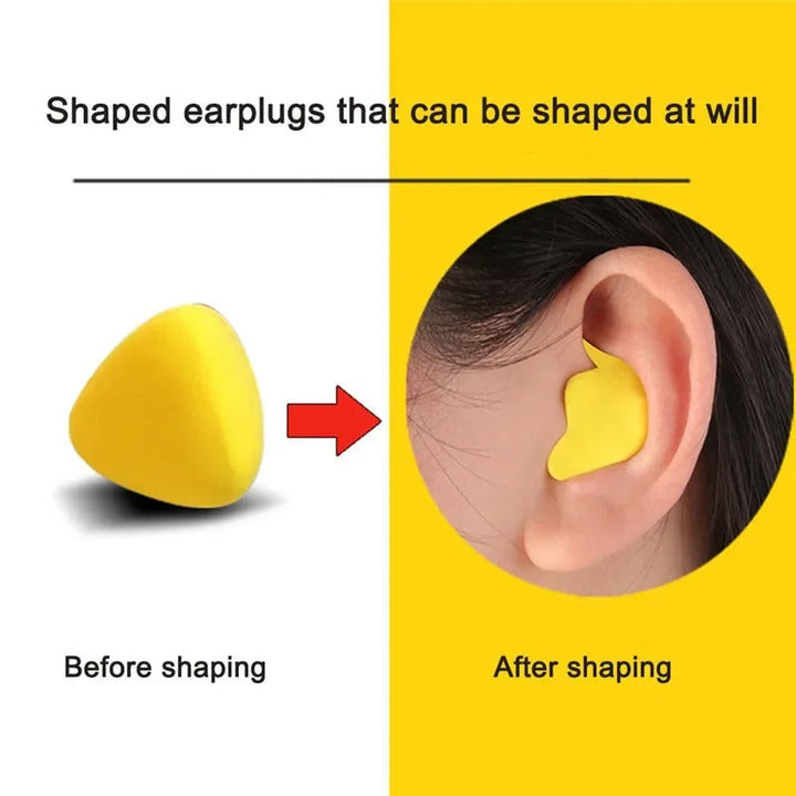 Silent Earplugs for Peaceful Sleep - Hypoallergenic & Comfortable