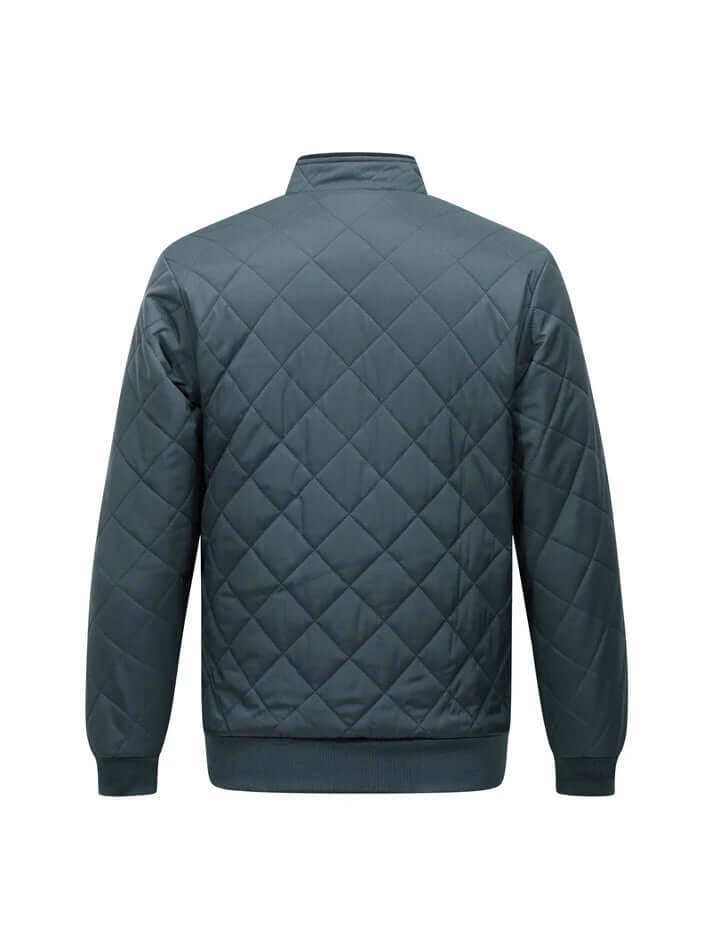 Warm Quilted Winter Jacket for Men
